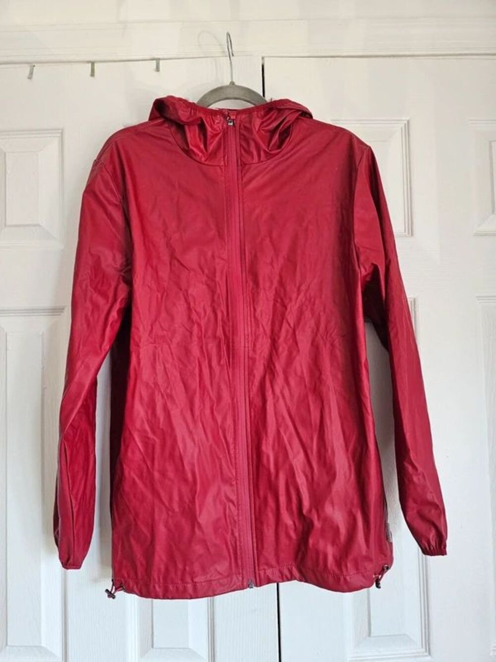 NWT Rains red rain coat xs/small